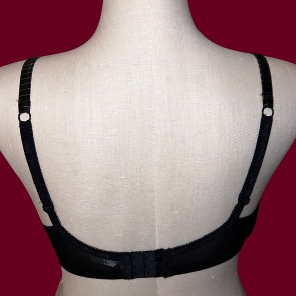 Plus Size Paramour Red/Black Lace Bra Size 36DD - Picture 3 of 5